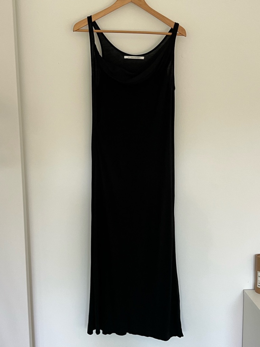 Fifth Avenue Shoe Repair Black Slip Maxi Dress - Women's Day to Evening Dress
